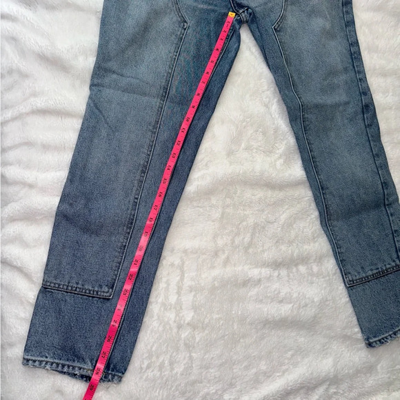 Abercrombie & Fitch Annie High Rise Girlfriend Jean 28 Distressed Loose Barrel - Picture 10 of 11